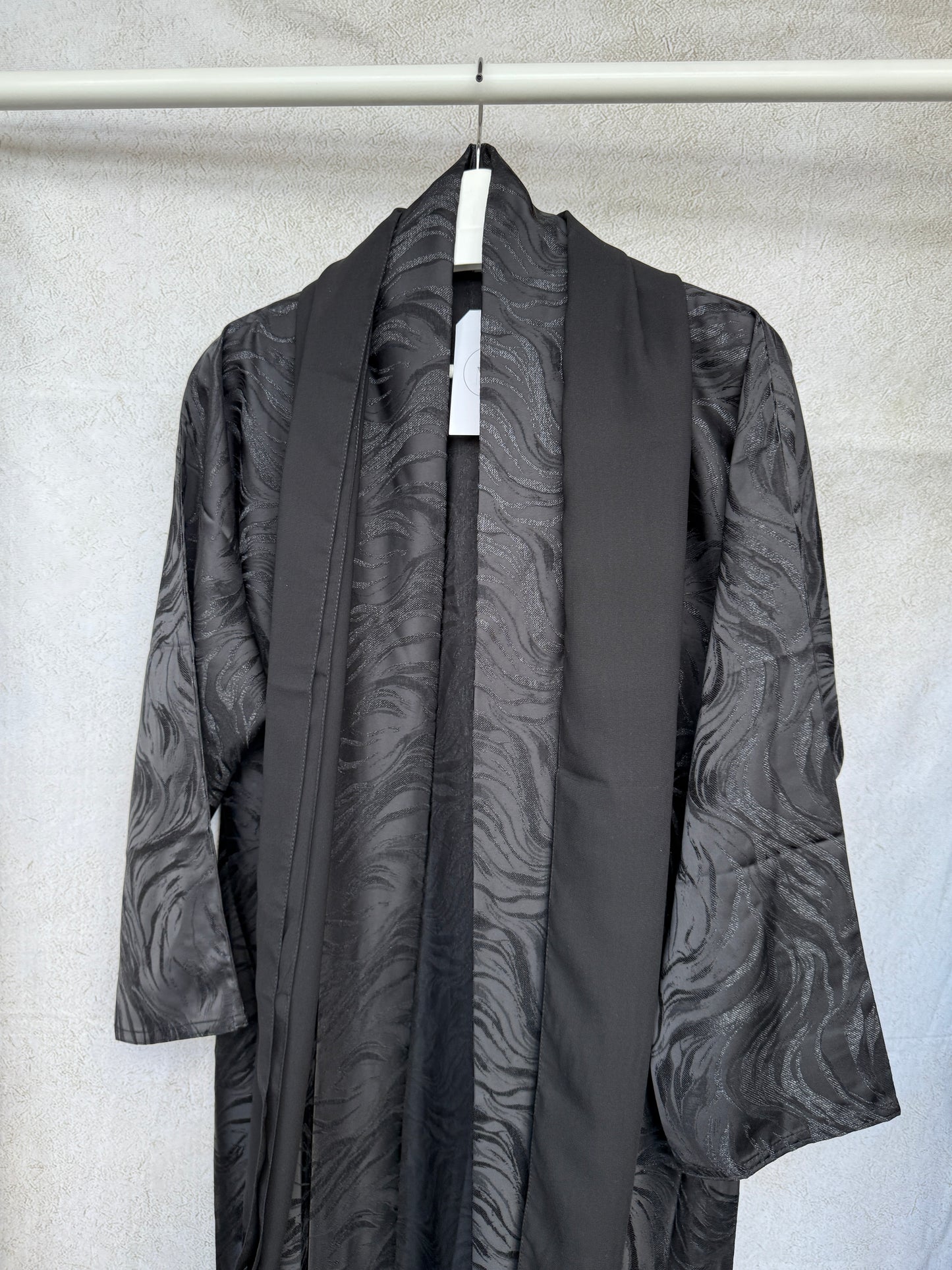 Black Marble Abaya