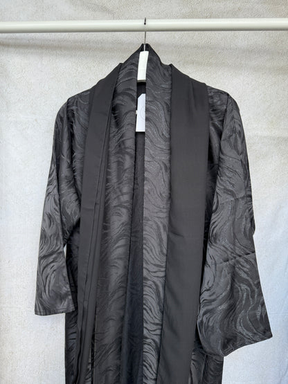Black Marble Abaya