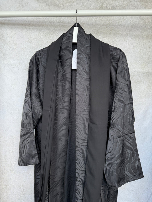 Black Marble Abaya