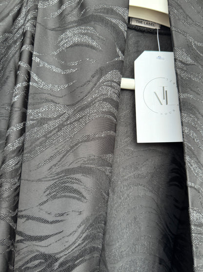 Black Marble Abaya
